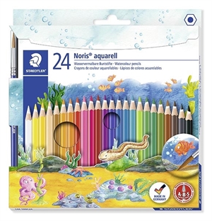 Staedtler Kleurpotlood Noris Club Aquarel set (24)